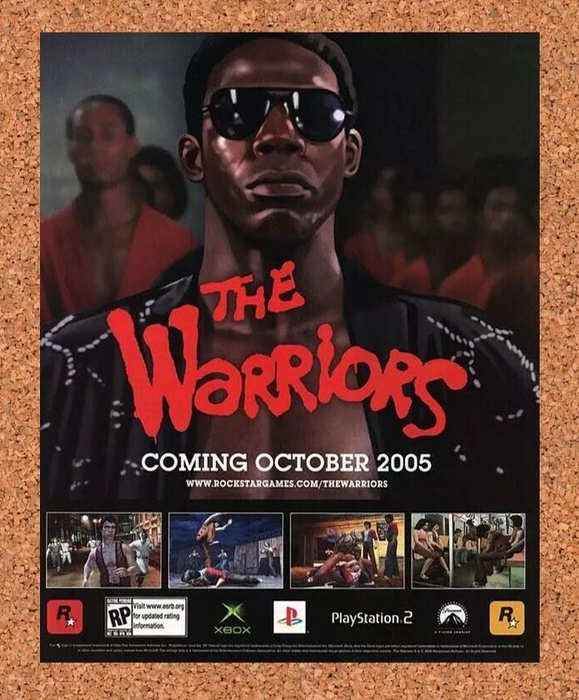 2006 The Warriors PS2 Original Ad - for just $17.99! 