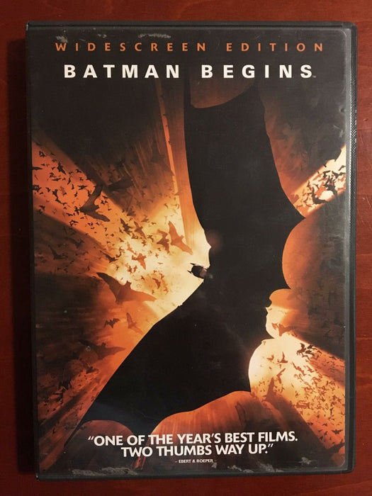 Batman Begins (DVD, 2005, Widescreen) - J1231 - for just $1.99! 