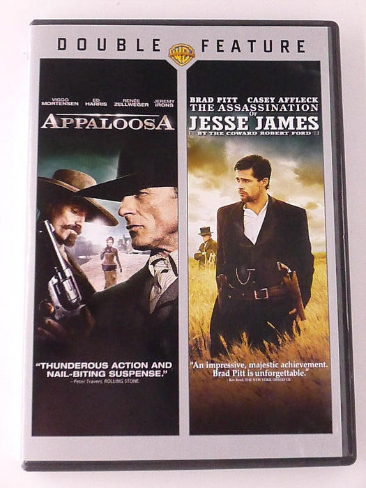 Appaloosa - The Assassination of Jesse James (DVD, double feature) - J0917 - for just $2.99! 