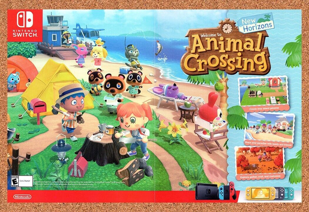 2020 Animal Crossing New Horizons Switch Original Ad - for just $21.49! 