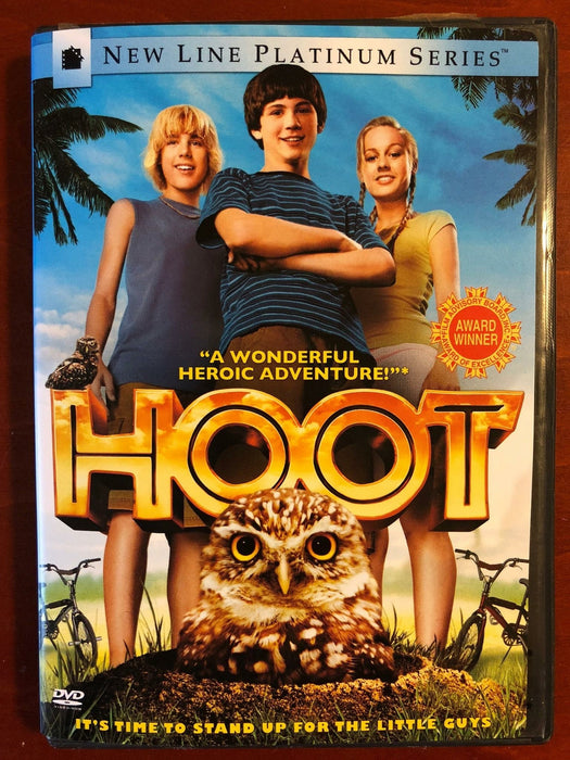 Hoot (DVD, 2006, New Line Platinum Series)  - K0428 - for just $1.99! 