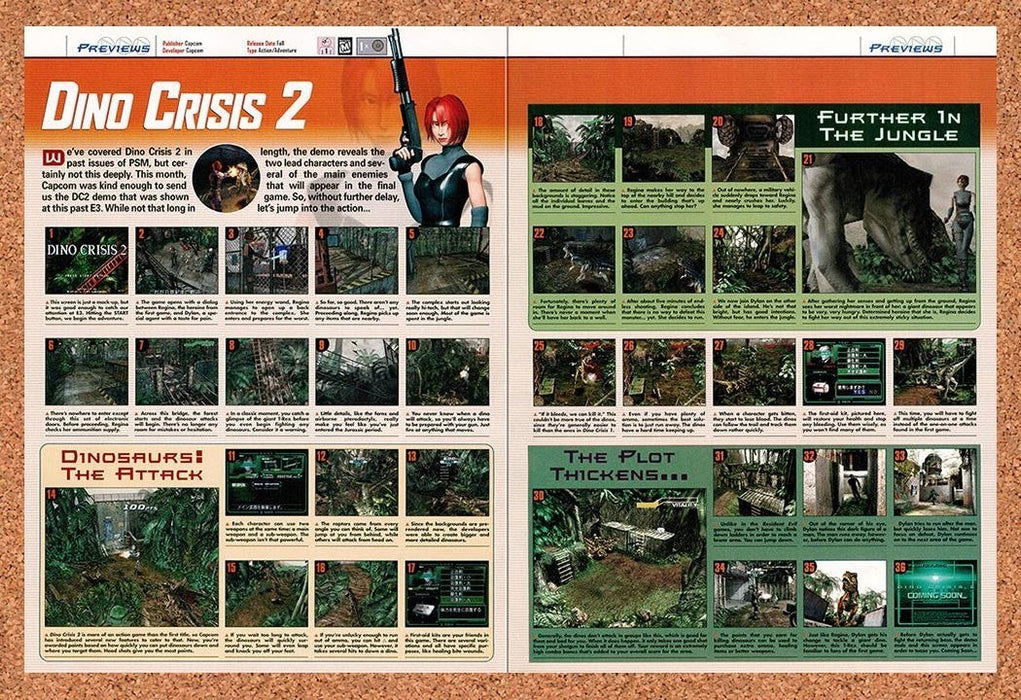 2000 Dino Crisis 2 PS1 Original Advertisement vr2 - for just $23.99! 