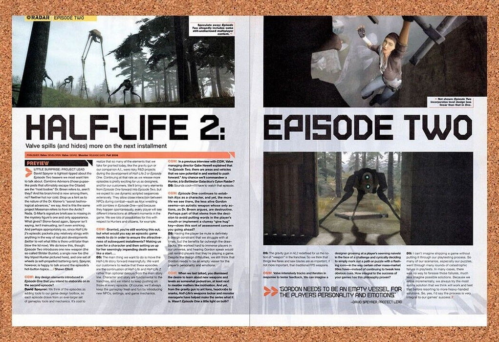 2006 Half-Life Episode 2 PC Original Ad - for just $21.49! 