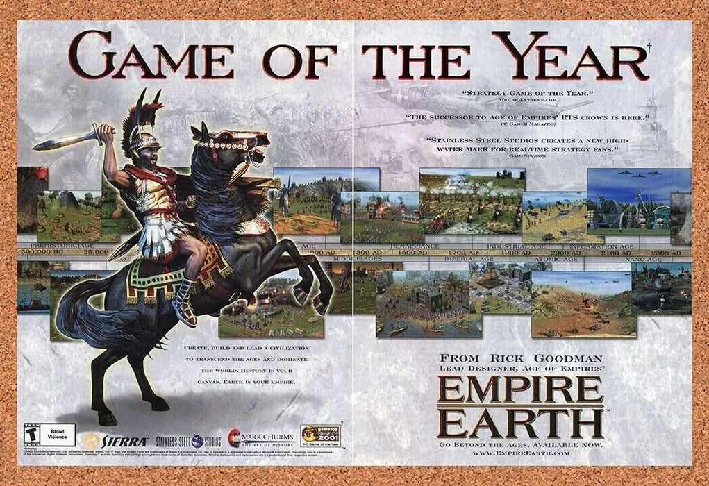 2004 Empire Earth PC Original Ad v2 - for just $22.49! 