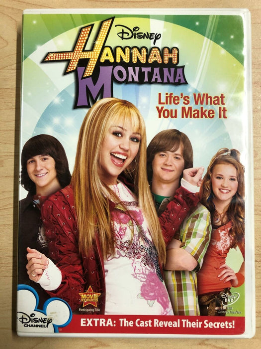 Hannah Montana - Lifes What You Make It (DVD, 2007, Disney) - L03 - for just $1.99! 