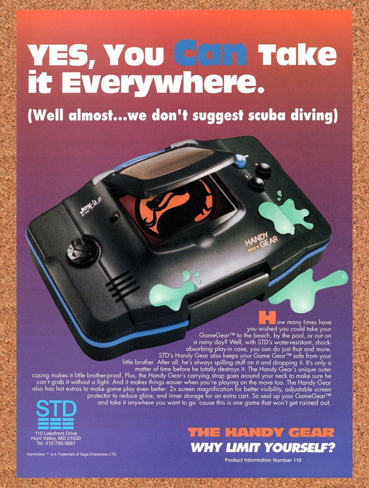1993 STD Handy Gear Original Ad v2 - for just $17.99! 