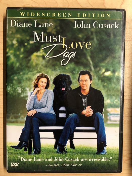 Must Love Dogs (DVD, 2005, Widescreen) - K8 - for just $1.99! 