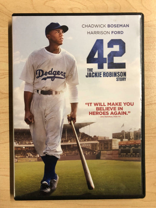 42 The Jackie Robinson Story (DVD, 2013) - L04 - for just $1.99! 