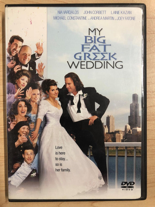 My Big Fat Greek Wedding (DVD, 2002) - K7 - for just $1.99! 