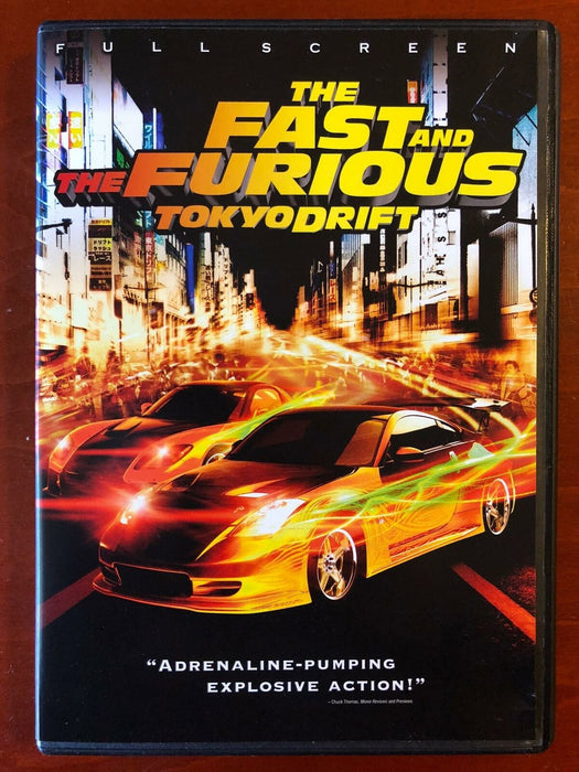 The Fast and the Furious Tokyo Drift (DVD, 2006, Full Frame) - L01 - for just $1.99! 
