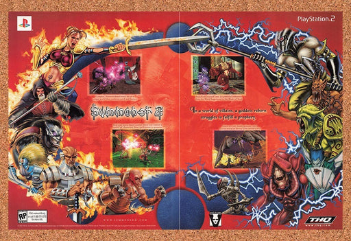 2003 Summoner 2 PS2 Original Advertisement v2 - for just $23.99! 