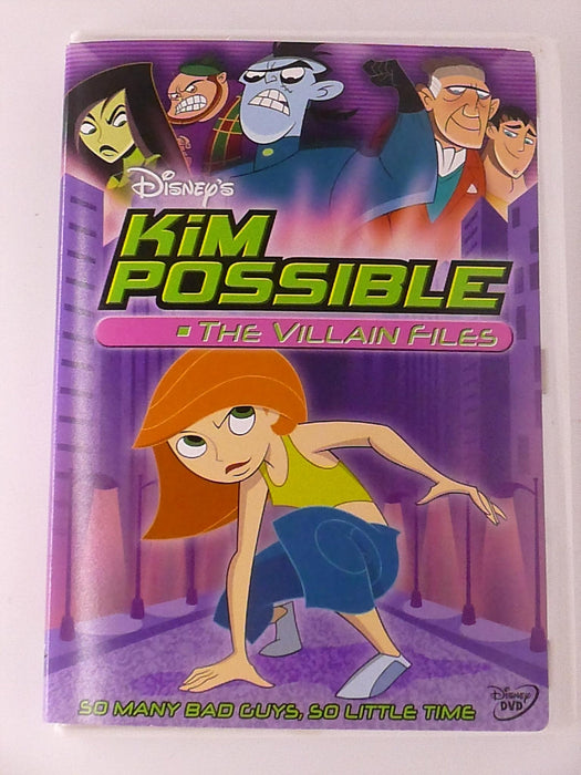 Kim Possible - The Villain Files (DVD, Disney) - K10 - for just $3.25! 