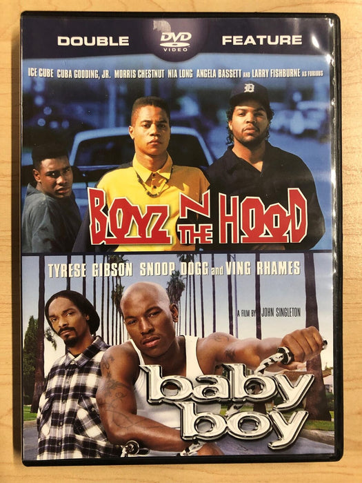 Boyz N the Hood - Baby Boy (DVD, double feature) - K10 - for just $3.99! 