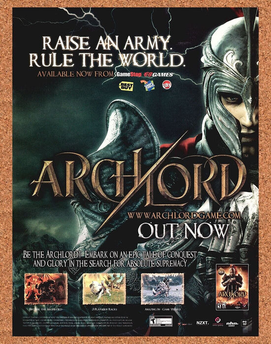 2006 Original ArchLord PC Ad - for just $17.99! 