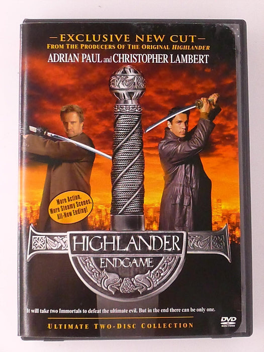 Highlander Endgame (DVD, Widescreen, Ultimate 2-Disc Collection, 2000) - K9 - for just $4.99! 