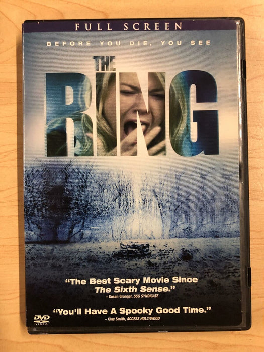The Ring (DVD, 2002, Full Frame) - K0218 - for just $1.99! 