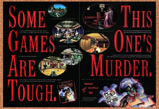 1996 Killing Time PC Original Ad v1 - for just $21.49! 