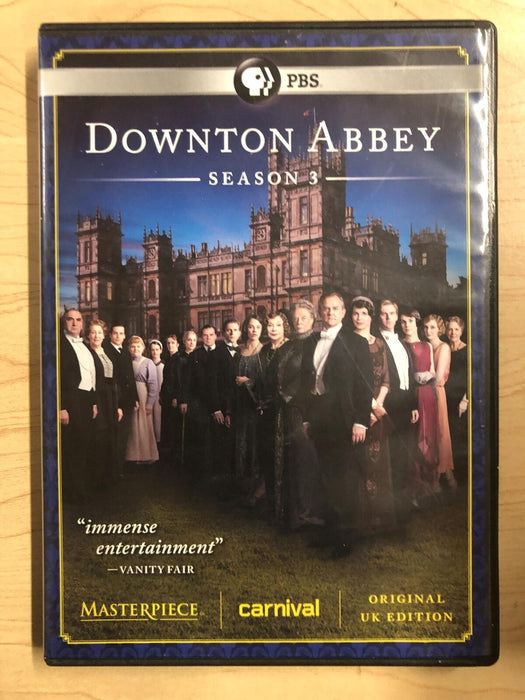 Downton Abbey - Season 3 (DVD, PBS, 2013) - K0428 - for just $2.50! 
