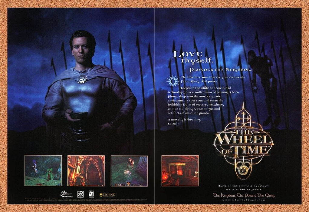 1999 Wheel Of Time PC Original Ad - for just $21.49! 