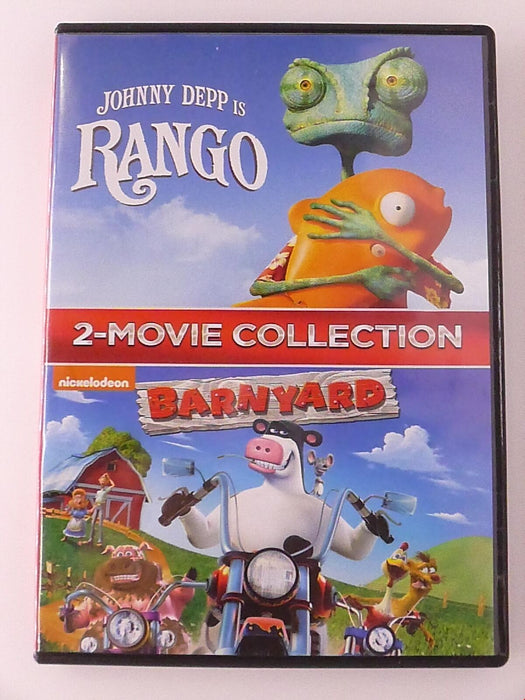 Rango - Barnyard (DVD, double feature) - K7 - for just $3.99! 