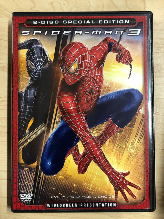 Spider-man 3 (DVD, Widescreen, 2007) - L02 - for just $2.50! 