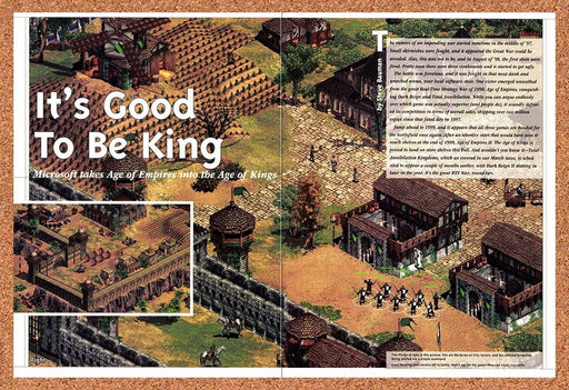 1999 Age Of Empires II The Age Of Kings PC Original Advertisement vr1 - for just $23.99! 