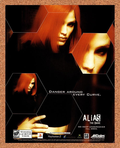 2003 Alias The Game PS2 Original Advertisement v1 - for just $19.49! 
