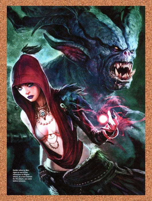 2013 Dragon Age Inquisition Morgan Original Ad v2 - for just $17.99! 