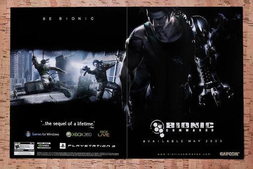2009 Bionic Commando Xbox 360 Original Ad v1 - for just $21.49! 