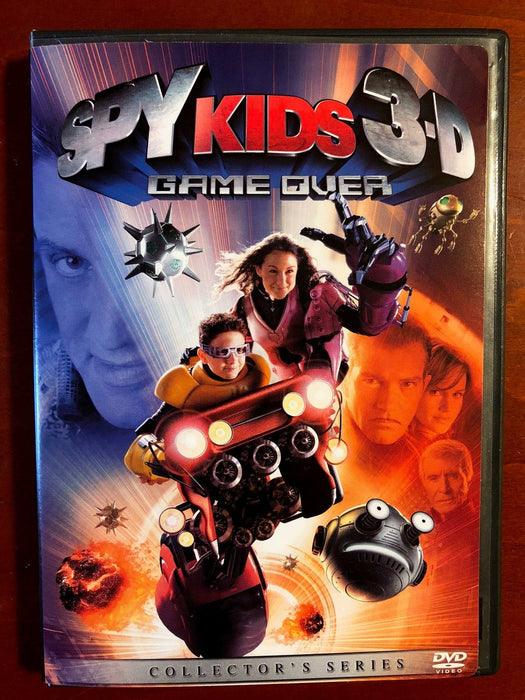 Spy Kids 3D - Game Over (DVD, 2003, Includes both 2-D and 3-D Versions) - K0107 - for just $1.99! 