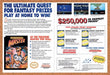 1991 Treasure Master NES Sweepstakes Original Ad v1 - for just $21.49! 