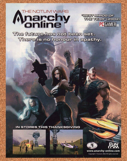 2005 Anarchy Online PC Original Ad v6 - for just $17.99! 