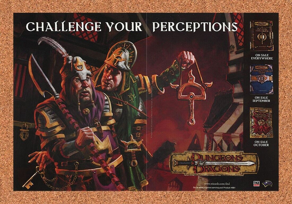 2002 Dungeons & Dragons PC Original Ad v5 - for just $21.49! 