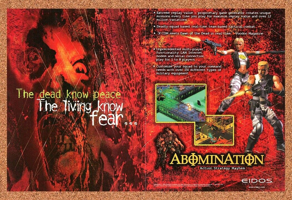 1999 Abomination PC Original Ad v2 - for just $21.49! 