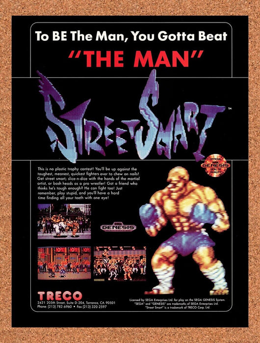 1991 Street Smart Genesis Original Ad v1 - for just $17.99! 