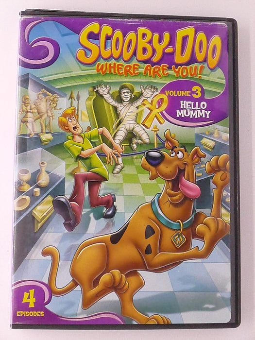 Scooby-Doo Where Are You - Volume 3 Hello Mummy (DVD, 4 episodes) - J1105 - for just $2.25! 