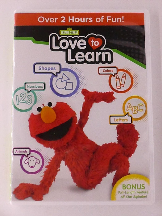 Sesame Street - Love to Learn (DVD) - I1106 - for just $1.99! 