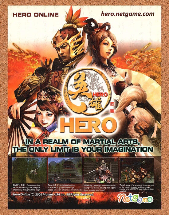 2006 HERO Original Ad - for just $17.99! 