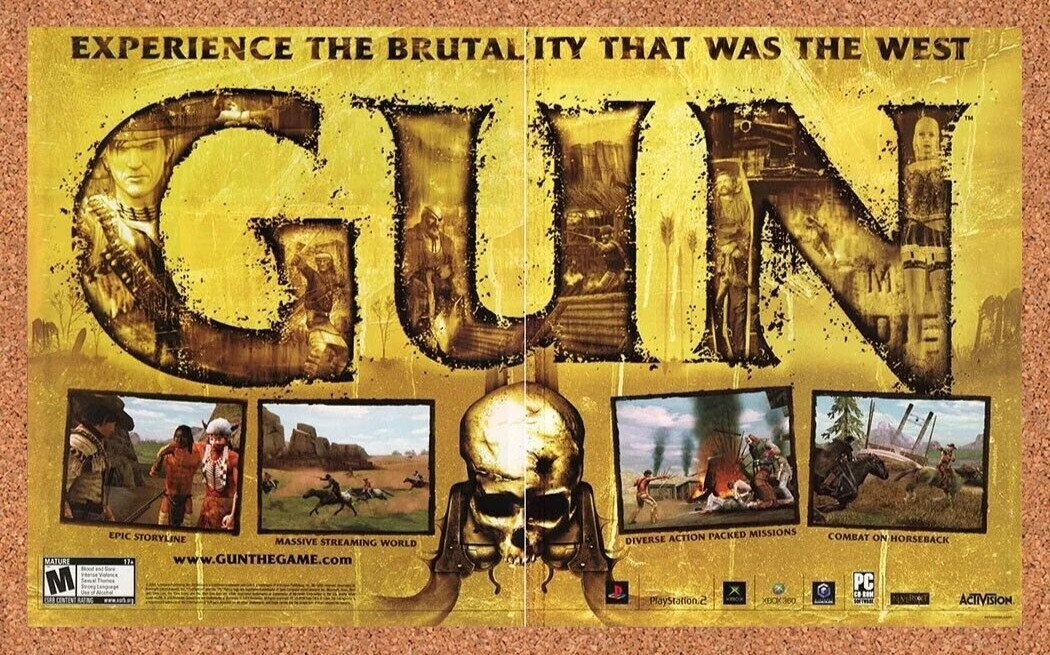 2006 GUN PS2 Game Original Ad - for just $21.49! 