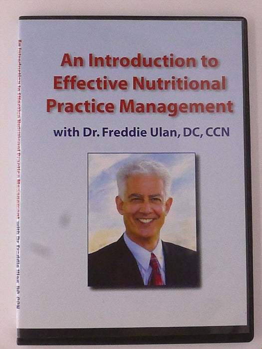 An Introduction to Effective Nutritional Practice Management (DVD) - H0321 - for just $1.99! 