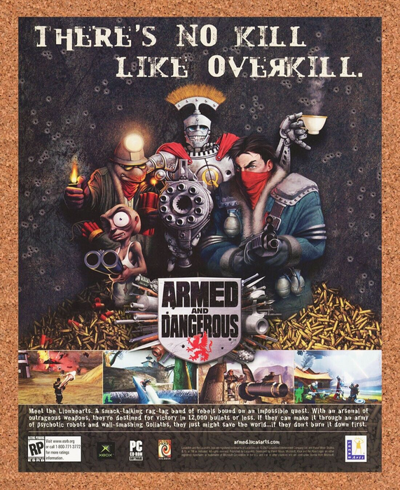 2005 Armed And Dangerous Xbox Original Ad - for just $17.99! 