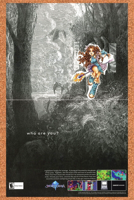 2003 Sword Of Mana GBA Original Ad v2 - for just $21.49! 