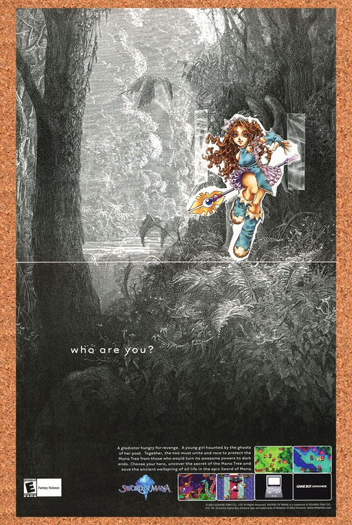 2003 Sword Of Mana GBA Original Ad v2 - for just $21.49! 