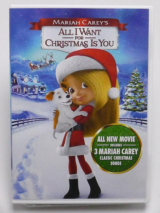 Mariah Careys All I Want For Christmas Is You (DVD, 2017) - J0917 - for just $4.99! 