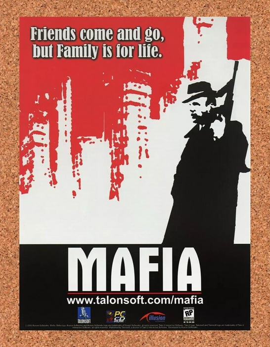 2002 Mafia PC Original Ad - for just $17.99! 