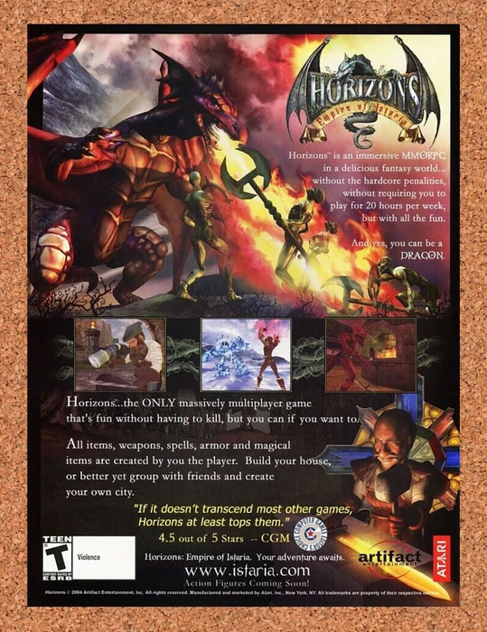 2006 Horizons Empire Of Istaria PC Original Ad - for just $17.99! 