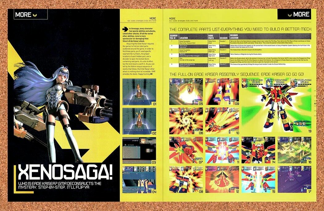 2003 Xenosaga Episode I PS2 Original Ad v1 - for just $21.49! 