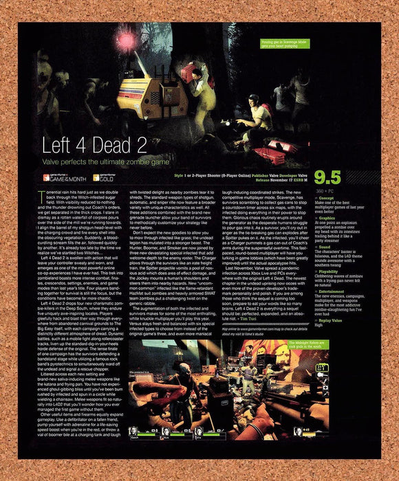 2009 Left 4 Dead 2 Xbox 360 Original Advertisement vr4 - for just $19.49! 