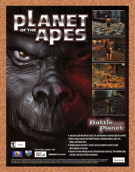 2003 Planet Of The Apes PC Original Ad - for just $17.99! 