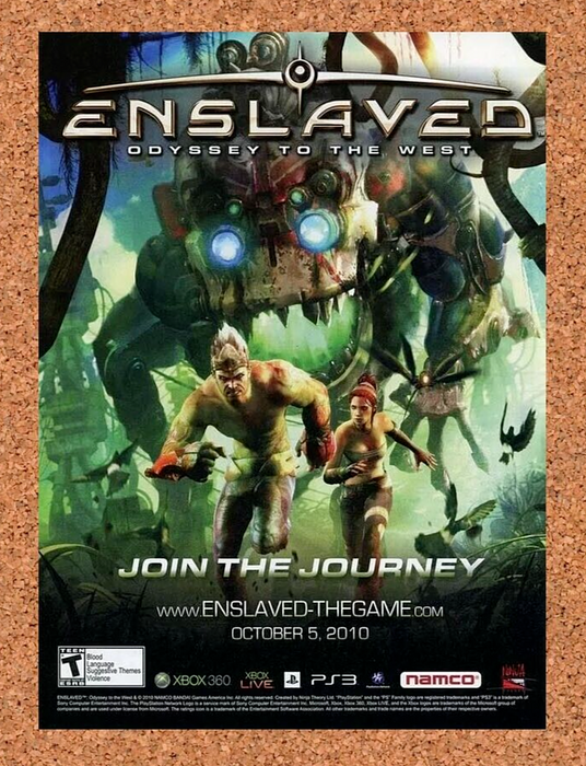 2011 Enslaved PS3 Odyssey to the West Original Ad - for just $17.99! 